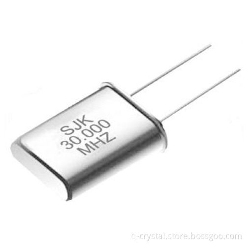 Quartz Crystal Series Resonator, 6A, HC-49/, 13.46mm Height